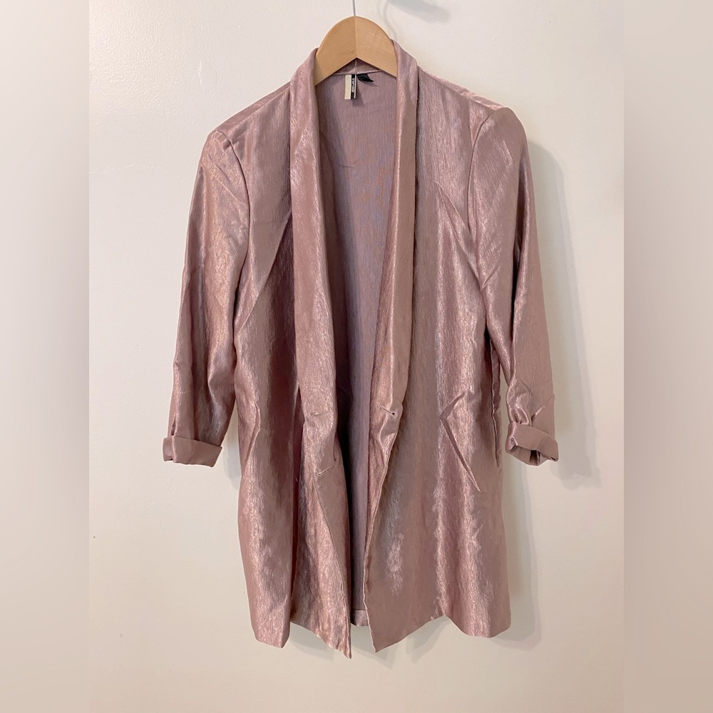 Topshop Metallic Pink Blazer or Dress